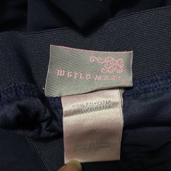 Ladies 1X Skirt - Ink, Navy or Midnight Blue - Picture 4 of 5